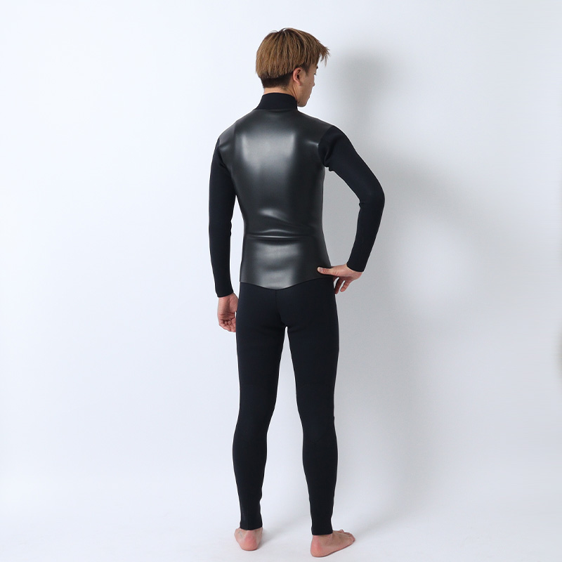 スリーウェザー　ロングジョン　タッパー　ブラック　3mm L FELLOW 【5/6までP5倍】FELLOW ロングジョン ＆ タッパー セット 3mm