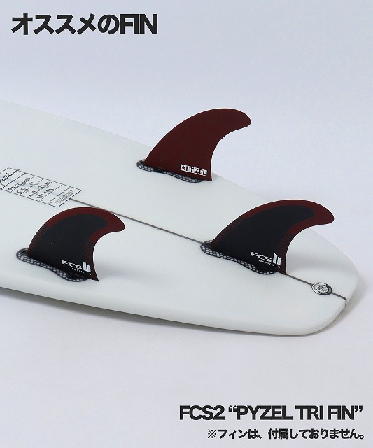 FCSII JP Pyzel PC トライフィン Mサイズパイゼル 新品 FCS2 エフシーエスツー FIN PC PYZEL TRI パイゼル サーフィン