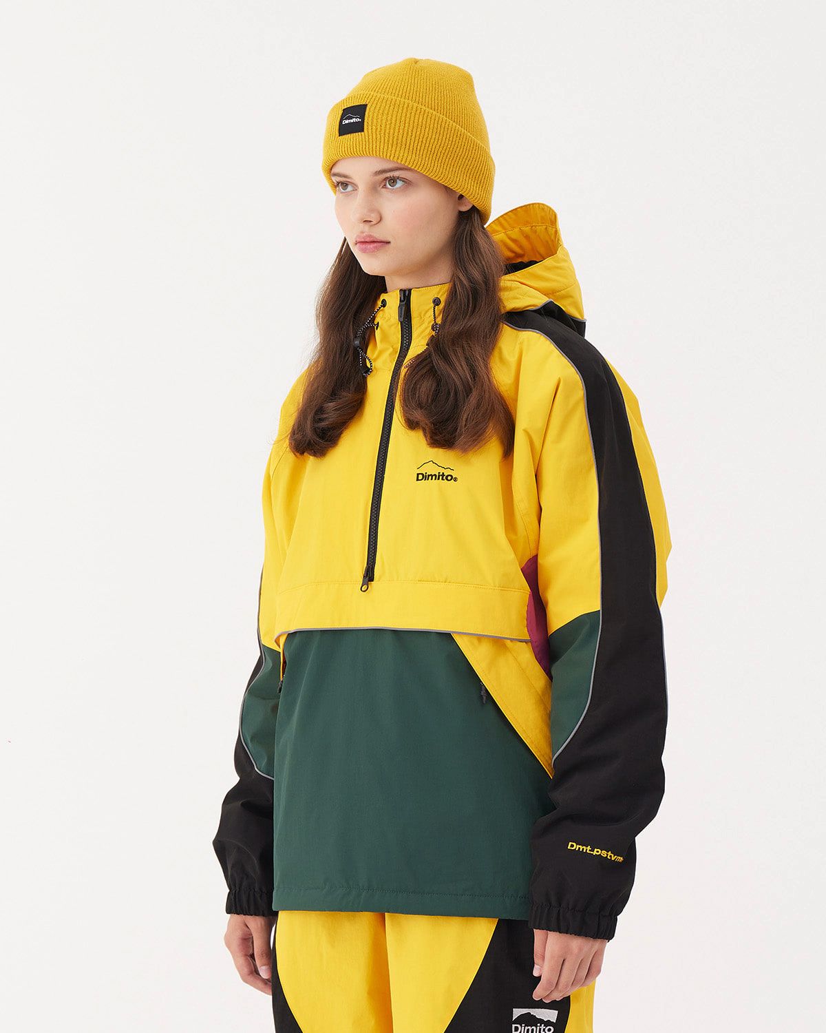 DIMITO ATOM ANORAK JACKET YELLOW