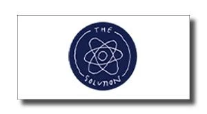 image - SHOP NEWS | ムラサキスポーツオンラインストア 通販 Circular blue logo featuring an atomic orbital symbol and the text 'The Solvion' around the edge.