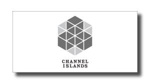 Channel Islands logo featuring a gray geometric hexagon cube above the words CHANNEL ISLANDS