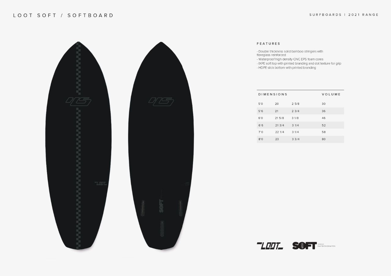 HaydenShapesLootSoftInfo - SHOP NEWS | ムラサキスポーツオンラインストア 通販