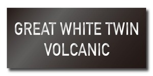 GreatWhiteTwinVolcanicLogo2 - SHOP NEWS | ムラサキスポーツオンラインストア 通販
