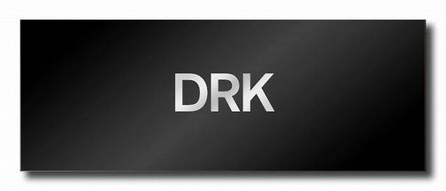 DRK logo centered on a dark gradient banner (black to gray).